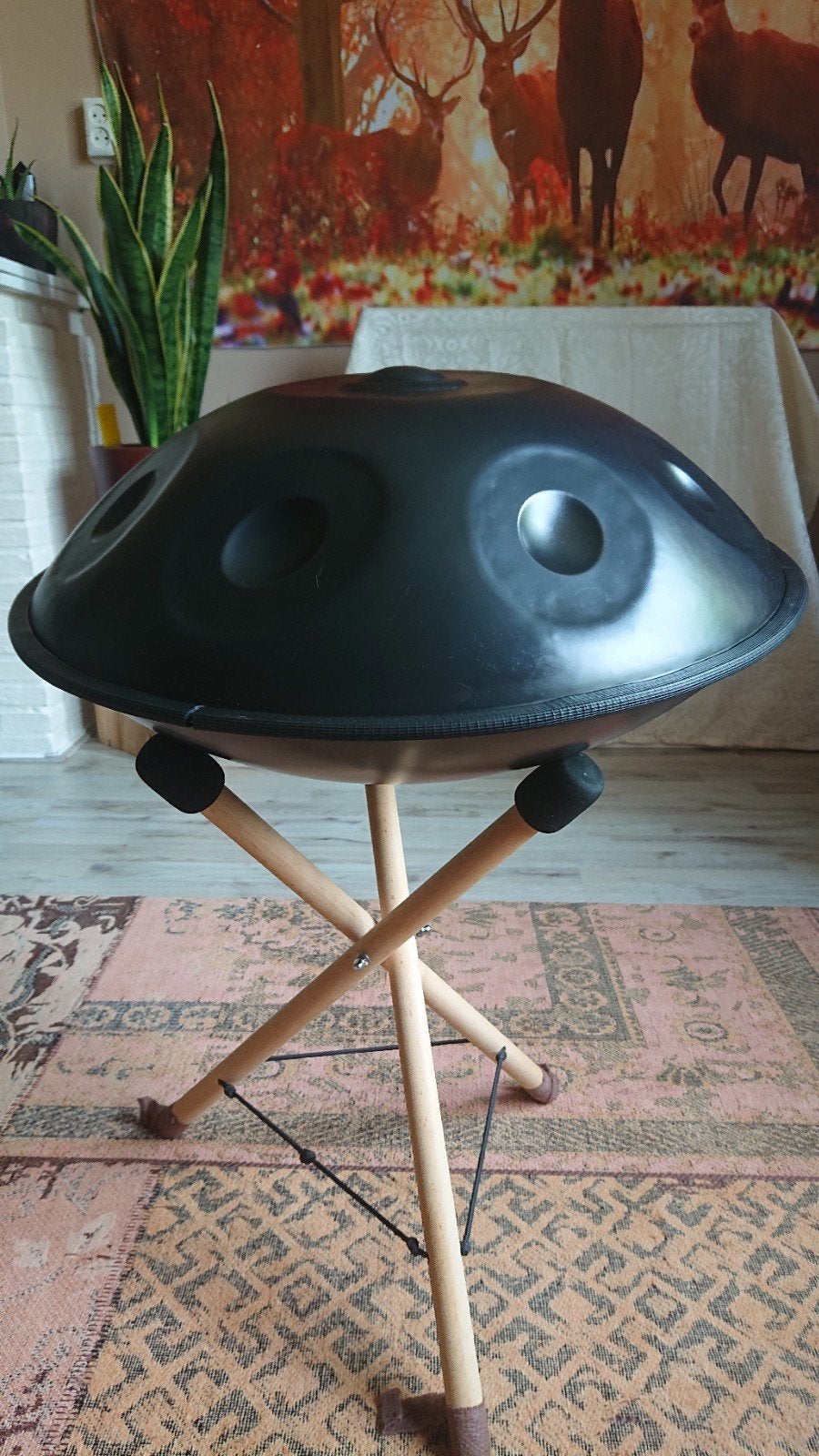 Mooie handpan, Ophalen, Melodische percussie