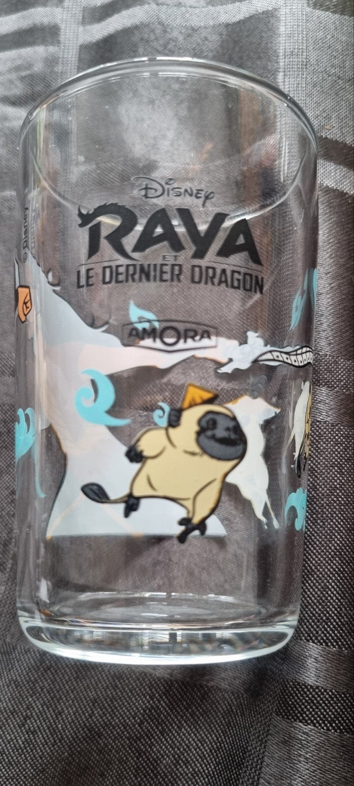 Disney Raya en de Laatste Draak Amora Glazen, Verzamelen, Ophalen of Verzenden, Overige figuren, Zo goed als nieuw, Servies