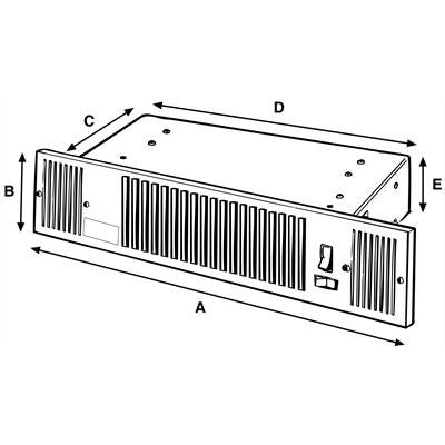 remeha 98607 kickspace 800 zonder grill cv 2600w, Ophalen, Minder dan 30 cm, Overige typen, Nieuw