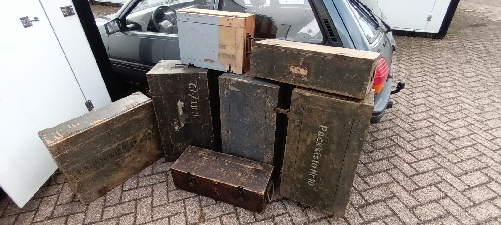 Lot Duitse kisten 7 stuks, Verzamelen, Ophalen, Duitsland