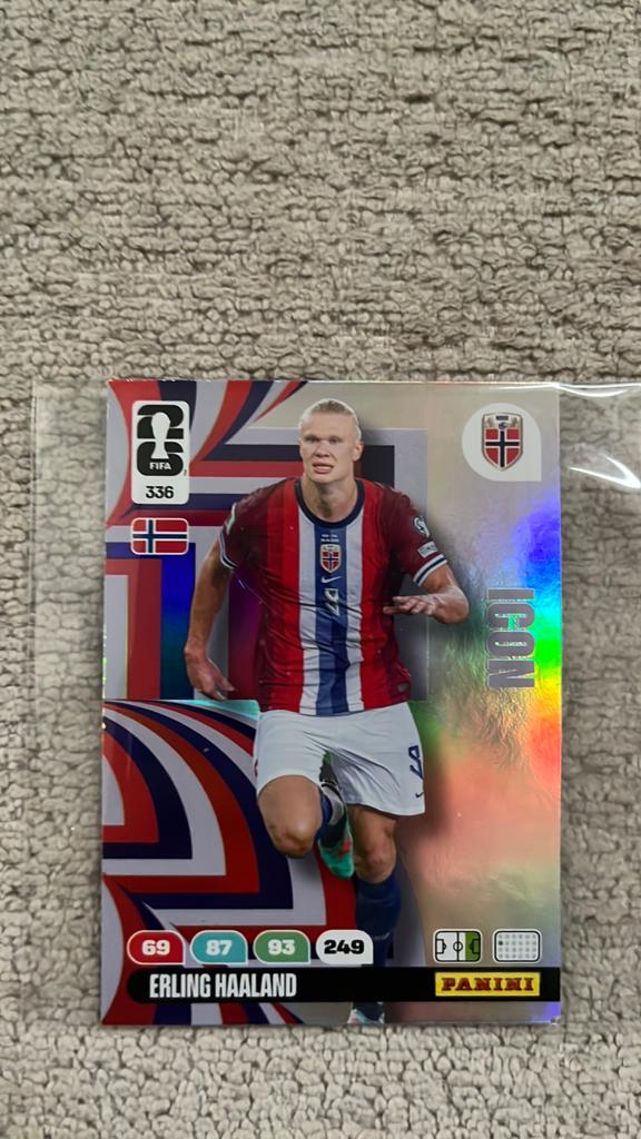 Panini xl Erling Haaland, Ophalen, Zo goed als nieuw, Plaatje