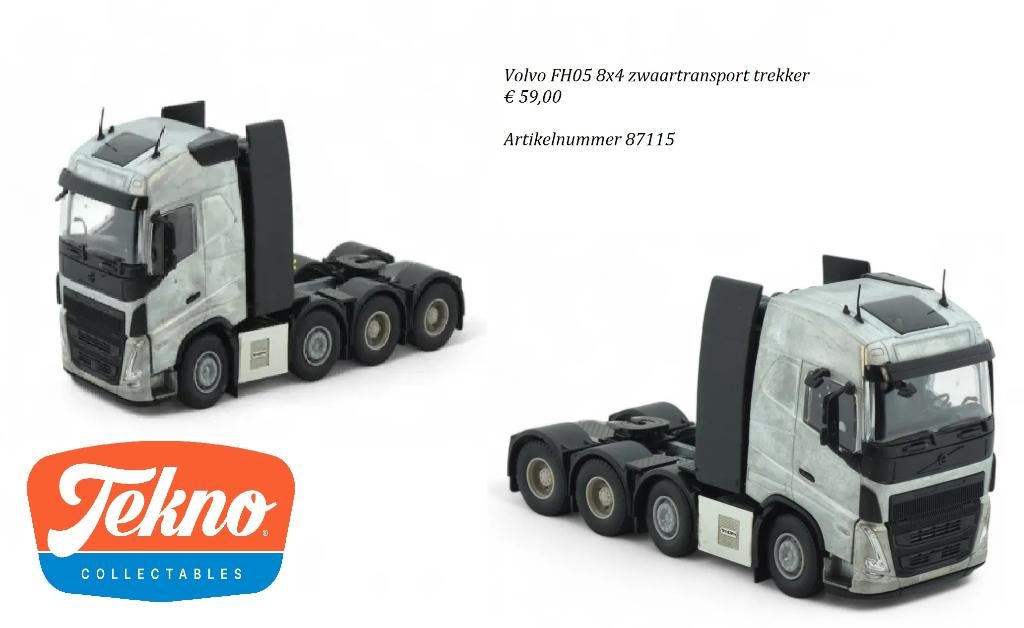 tekno kits, Hobby en Vrije tijd, Modelauto's | 1:50, Ophalen of Verzenden, Nieuw, Bus of Vrachtwagen, Tekno