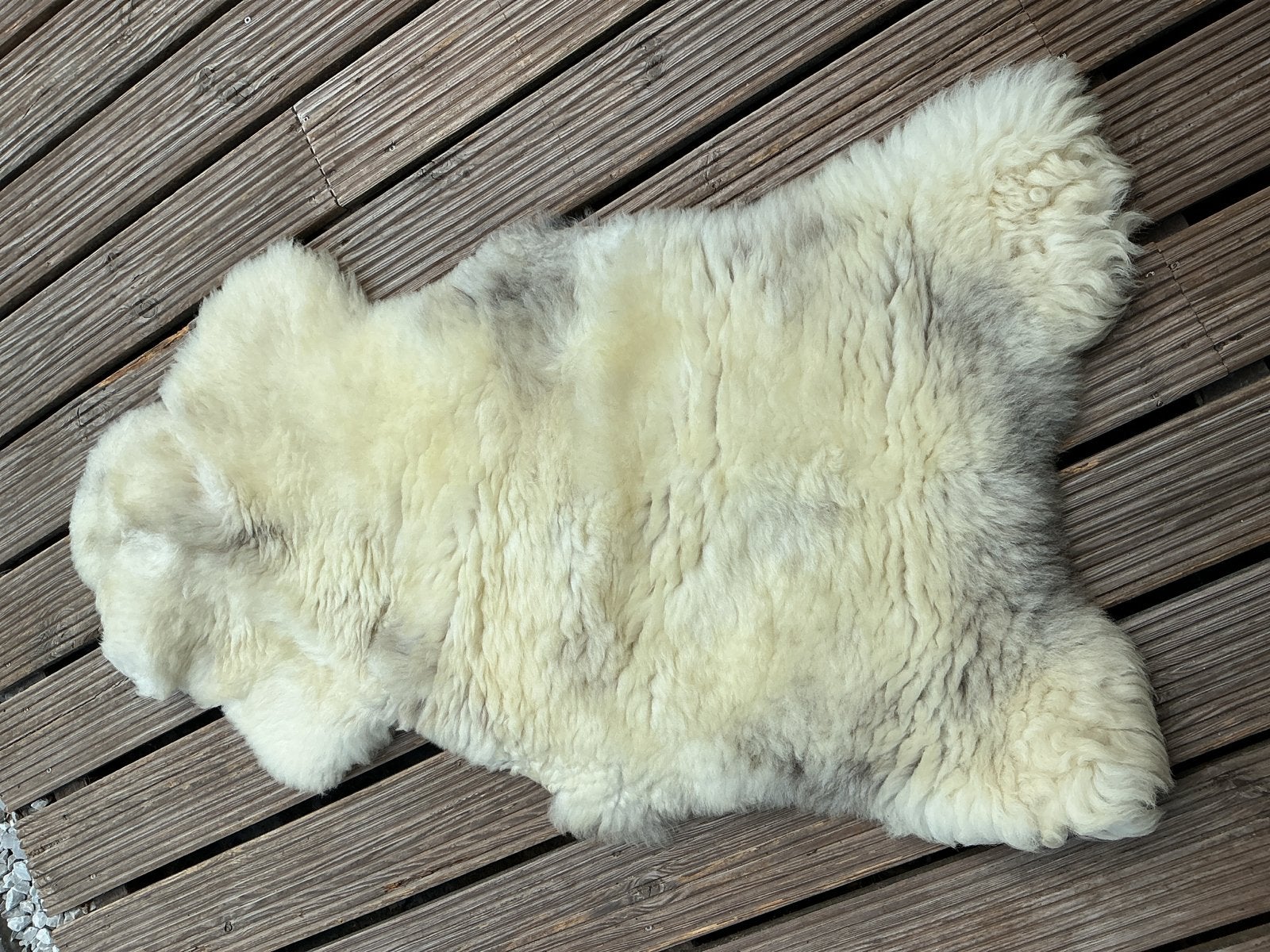 Witte XXL schapenvacht - Ideaal voor bank, vloer of loungese, Ophalen, Nieuw, Landelijk, Natuurlijk materiaal