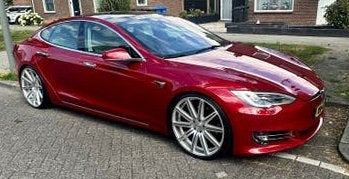 Vossen 22inch 5x120 breedset concave Tesla model S/X  -  BMW, Auto-onderdelen, Banden en Velgen, Ophalen, 285 mm, Banden en Velgen