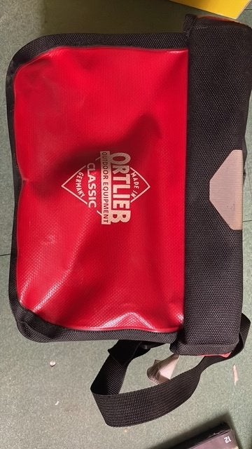 Ortlieb fietstas - stuur - rood, Ophalen, Gebruikt, Ortlieb Classic