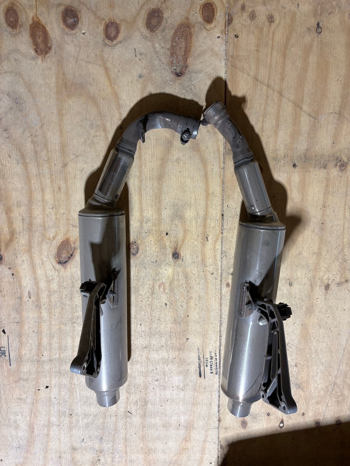 Uitlaatdempers Honda VTR 1000 (Origineel), Ophalen, Gebruikt