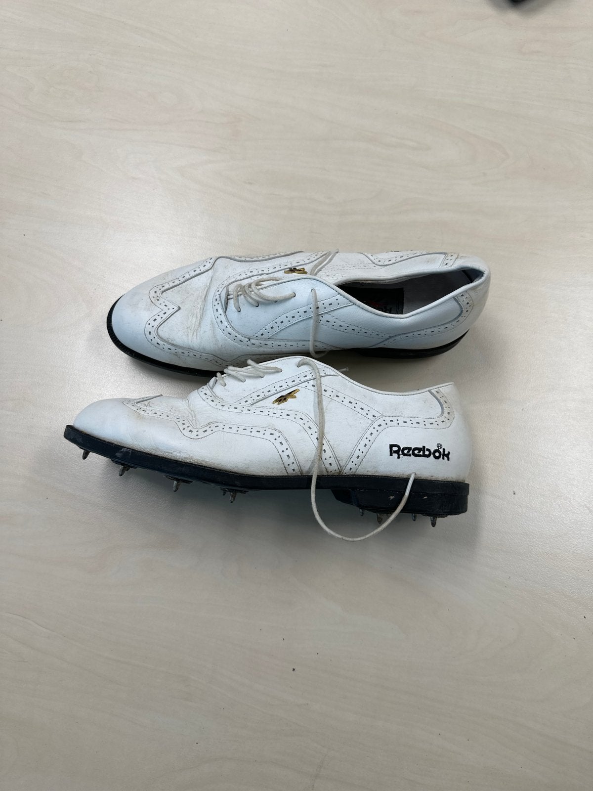 Reebok Golfschoenen Maat 45 - Wit, Ophalen of Verzenden, Gebruikt, Schoenen, Overige merken