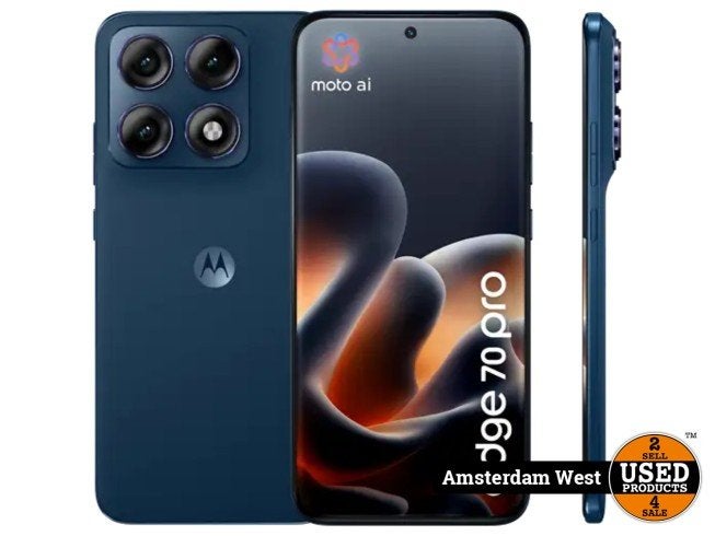 Motorola Edge 70 Pro 8GB/256GB Dark Blue | Nieuw in seal, Telecommunicatie, Motorola, Nieuw, Support@motorola.com, 222 W. Merchandise Mart Plaza
Suite 1800
Chicago, IL 60654
United States