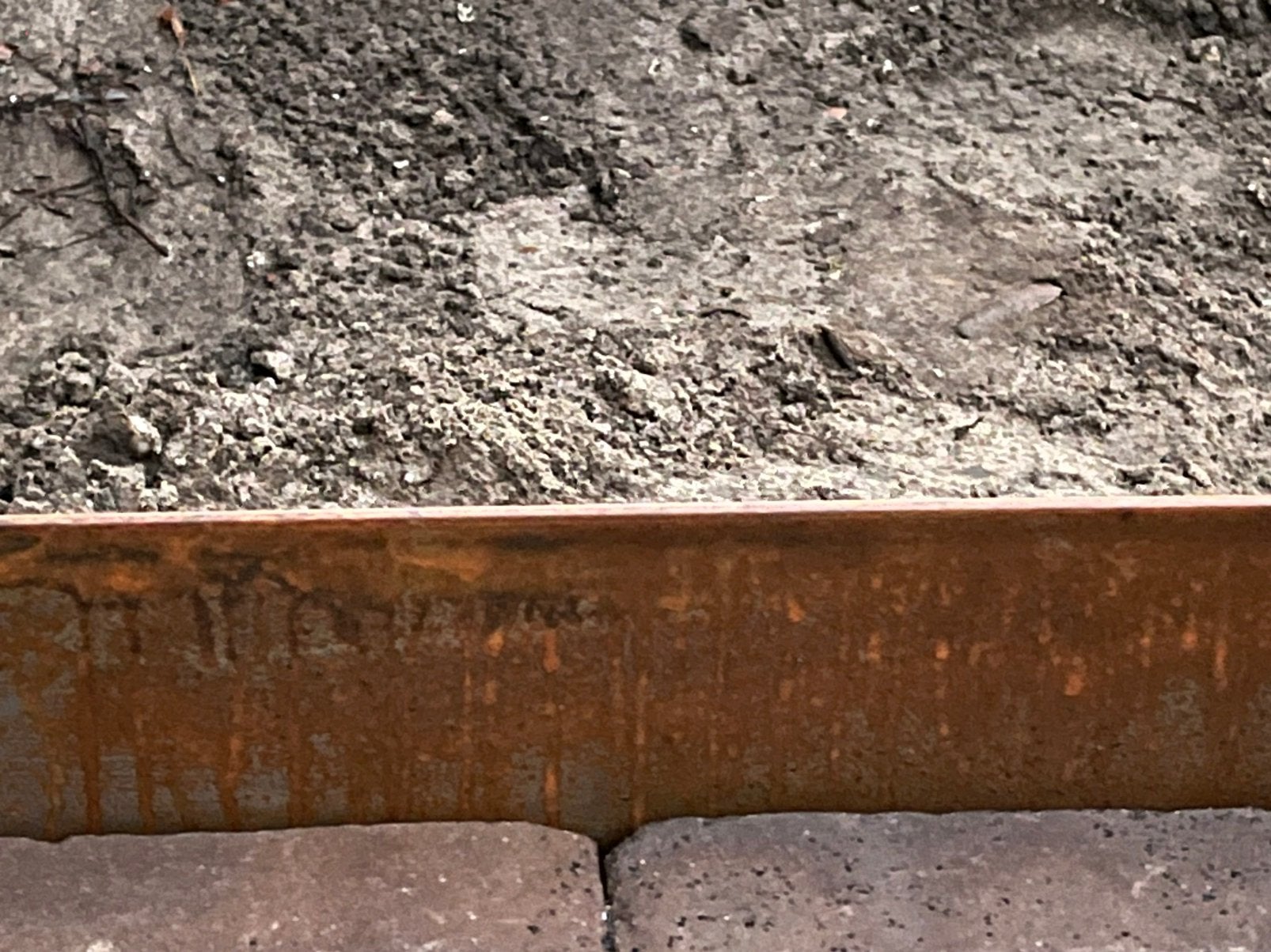 Corten stalen borderrand, Ophalen, Overige materialen, 25 tot 50 cm, Nieuw
