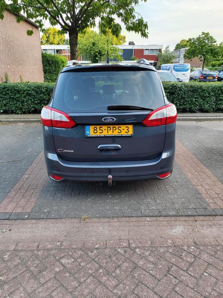Ford Grand C-Max 1.6 Ti-vct 77KW 2011 Grijs, Auto's, Voorwielaandrijving, 1596 cc, 750 kg, 4 cilinders