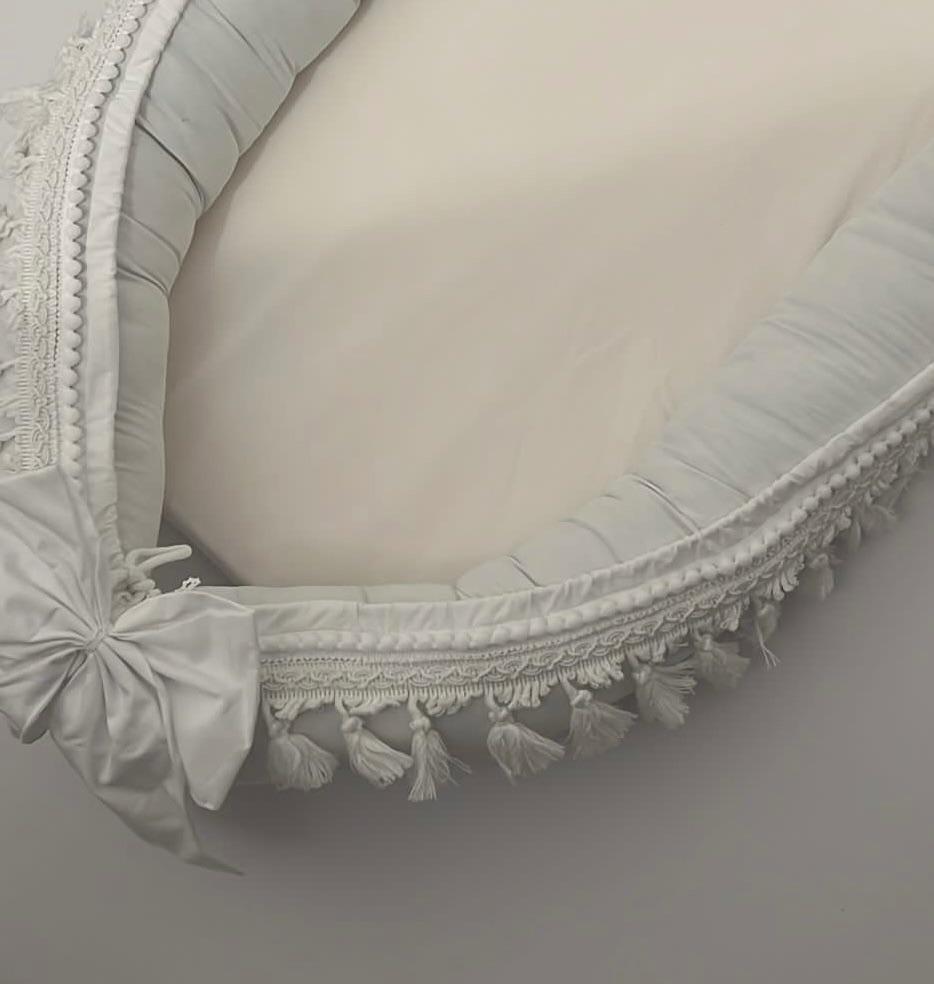 Babynest Wit NIEUW, Kinderen en Baby's, Babywiegjes en Ledikanten, Ophalen, Nieuw, Ledikant