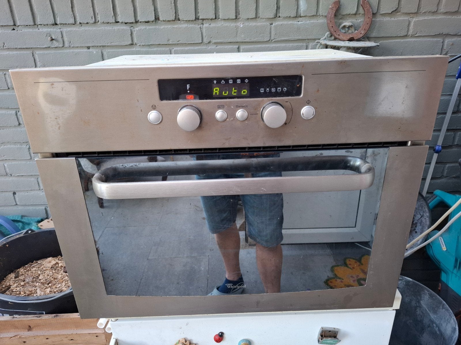 inbouw magnetron,  GEEN oven functie gratis, Ophalen, Whirlpool, Gebruikt, Combi-oven