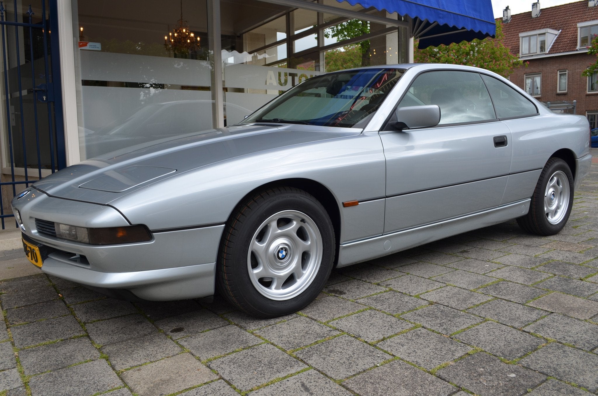 BMW 8 Serie 840 COUPE GEHEEL GERESTAUREERD MET 6-BAK( 600 VA, Auto's, Dealer onderhouden, Achterwielaandrijving, Zwart, 4 stoelen