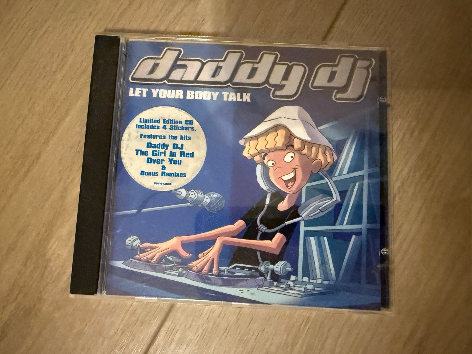Daddy DJ - Let Your Body Talk (Limited Edition CD), Cd's en Dvd's, Met bonustracks, Dance, Ophalen of Verzenden, Zo goed als nieuw