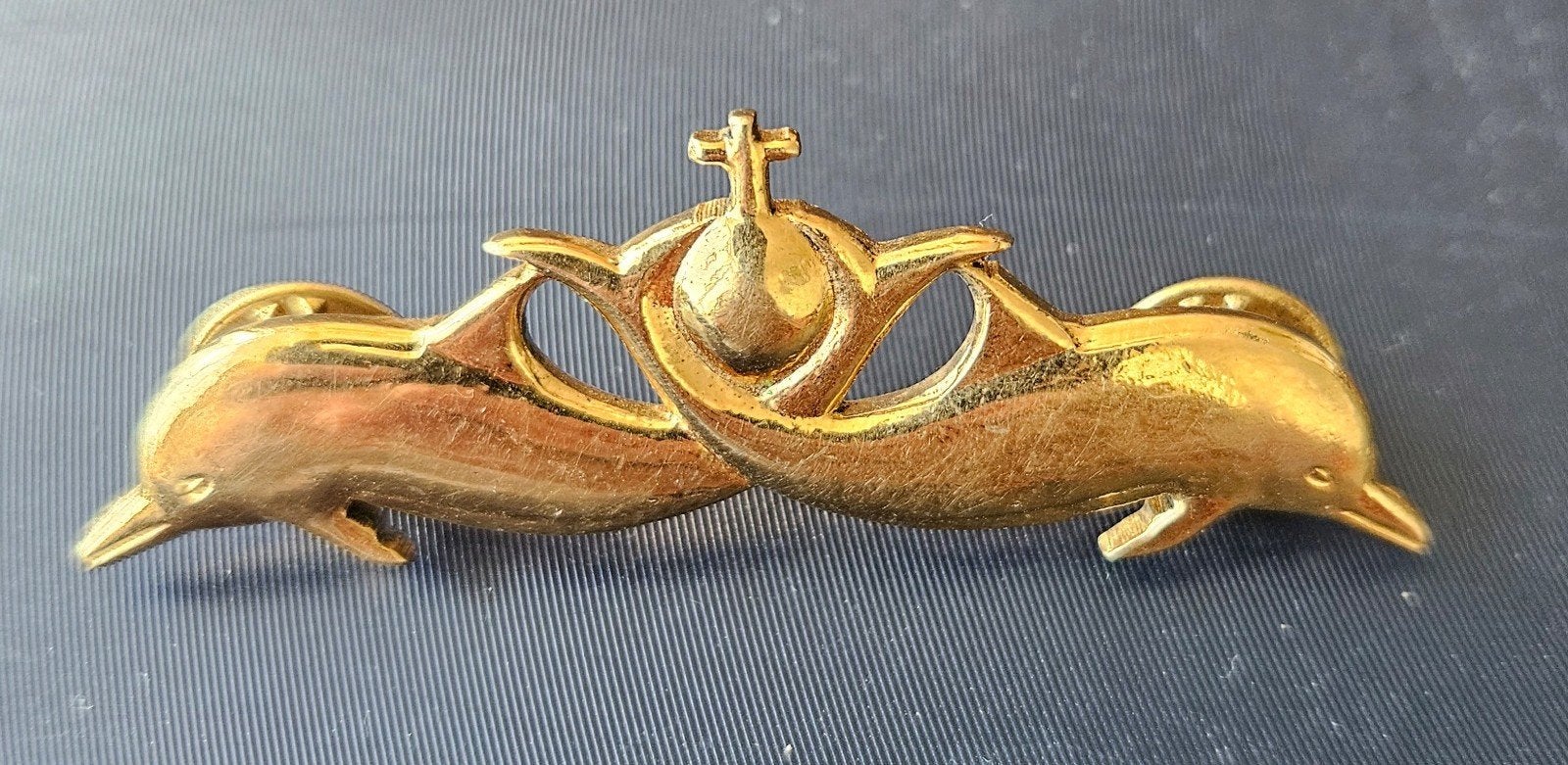 Koninklijke Marine Flipper Onderzeedienst embleem, Ophalen of Verzenden, Marine, Nederland, Embleem of Badge