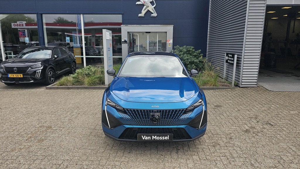 Peugeot 408 1.6 HYbrid GT 225 EAT8 First Edition | Navigatie, Auto's, 12 maanden, Gebruikt, Euro 6, 4 cilinders