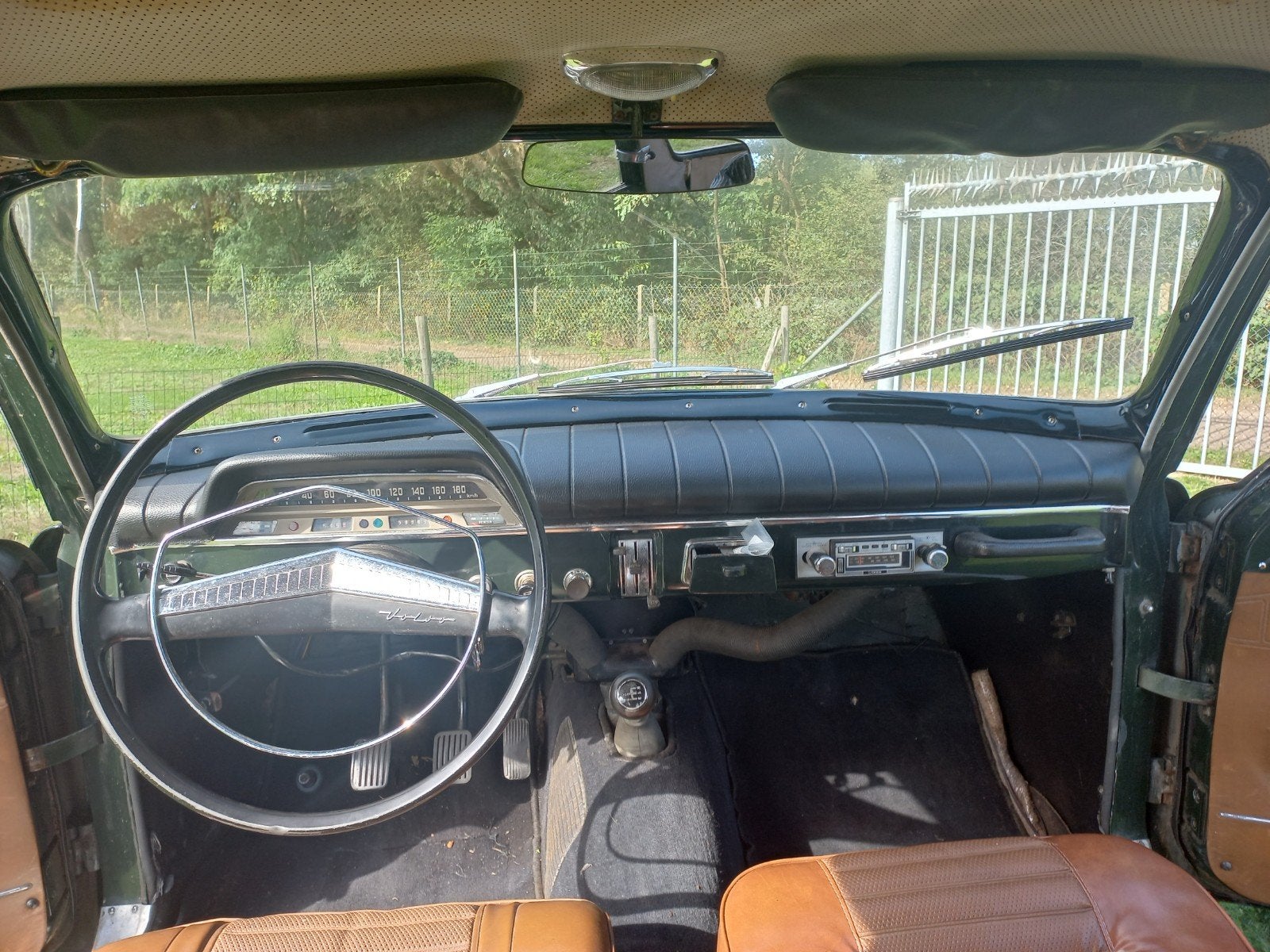 Volvo Amazon B20 motor Open dak 1965 Groen, IN GOEDE STAAT., foto 12