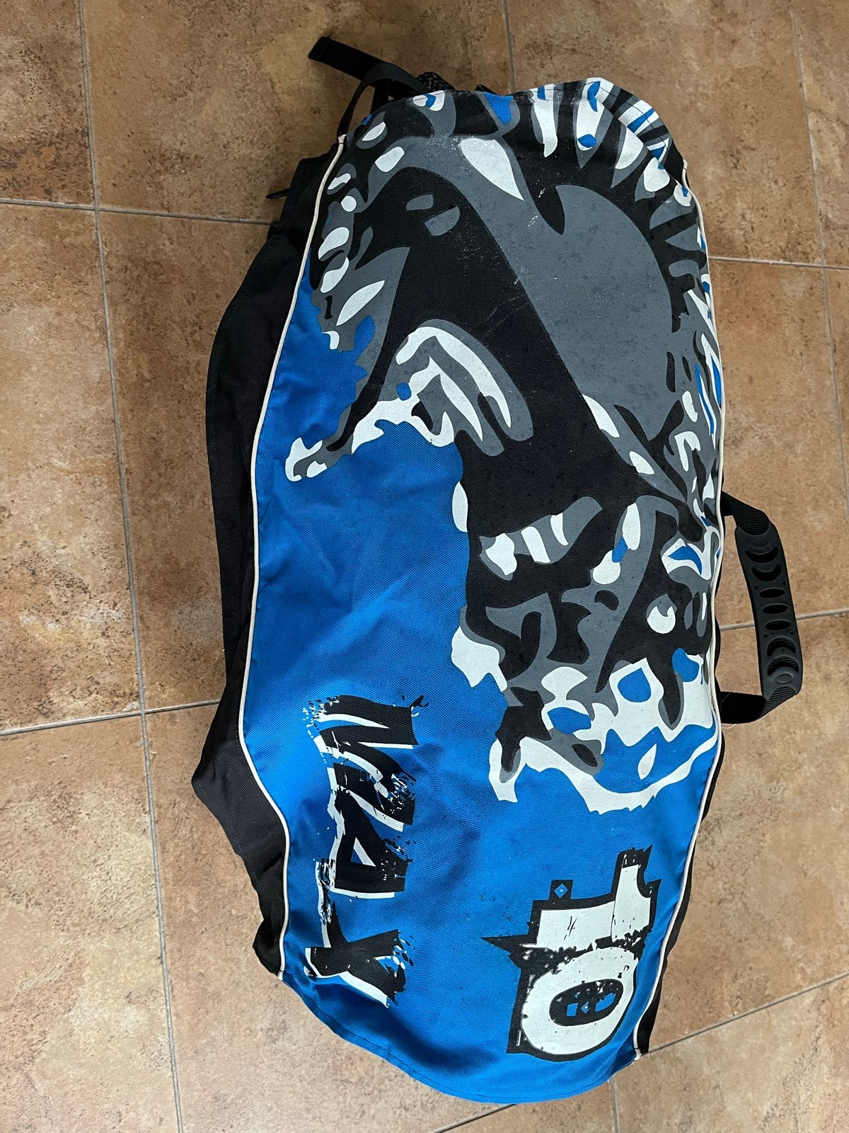 Gaastra Max II 10.0 Kite - geel incl bar, Ophalen, Gebruikt, Kitesurf-set, 10 m²