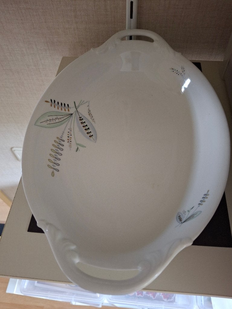 vintage serveerschaal, Ophalen, Overige materialen, Vintage, Schaal of Schalen