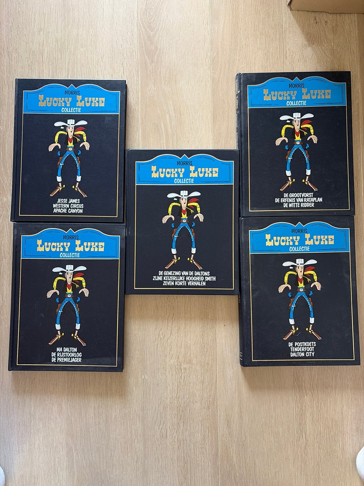 Lucky Luke Collectie - 5 Hardcover Boeken, Boeken, Complete serie of reeks, Ophalen of Verzenden, Zo goed als nieuw
