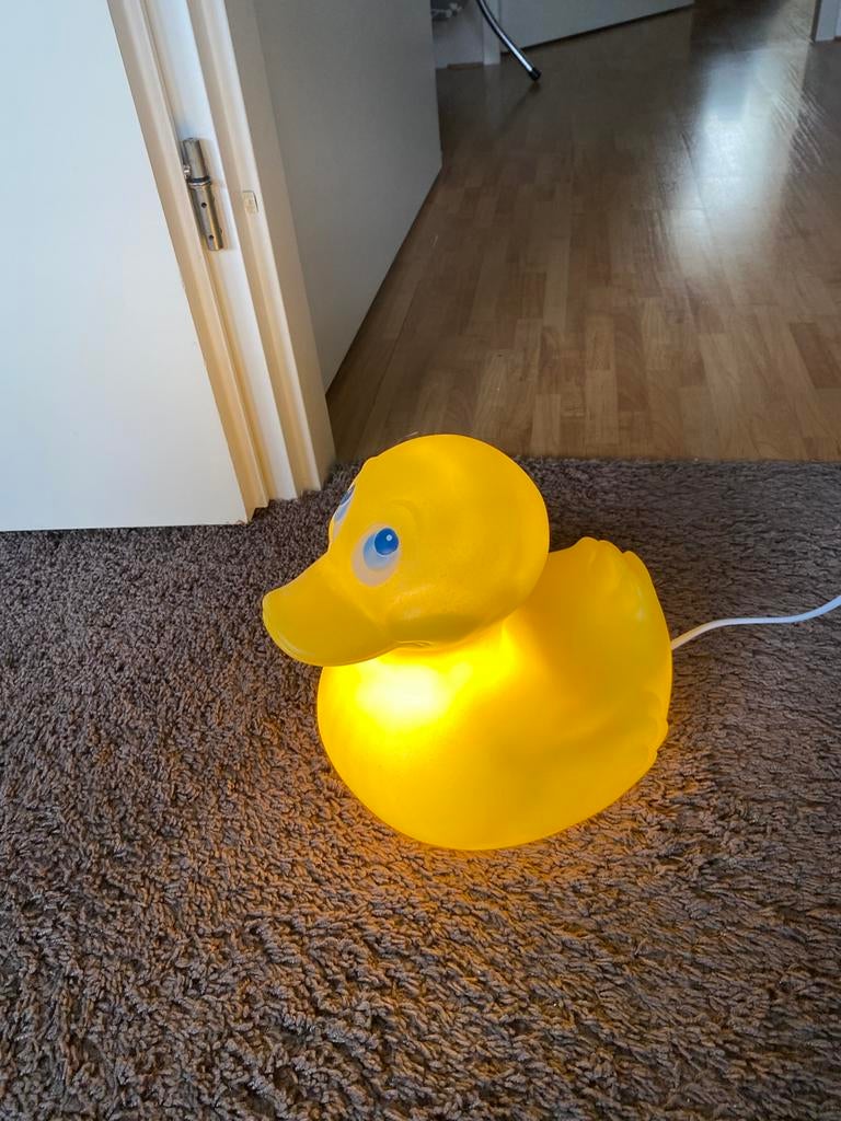 Kinderlamp eend nieuw met aan/uit knippertje, Ophalen of Verzenden, Nieuw, Lamp