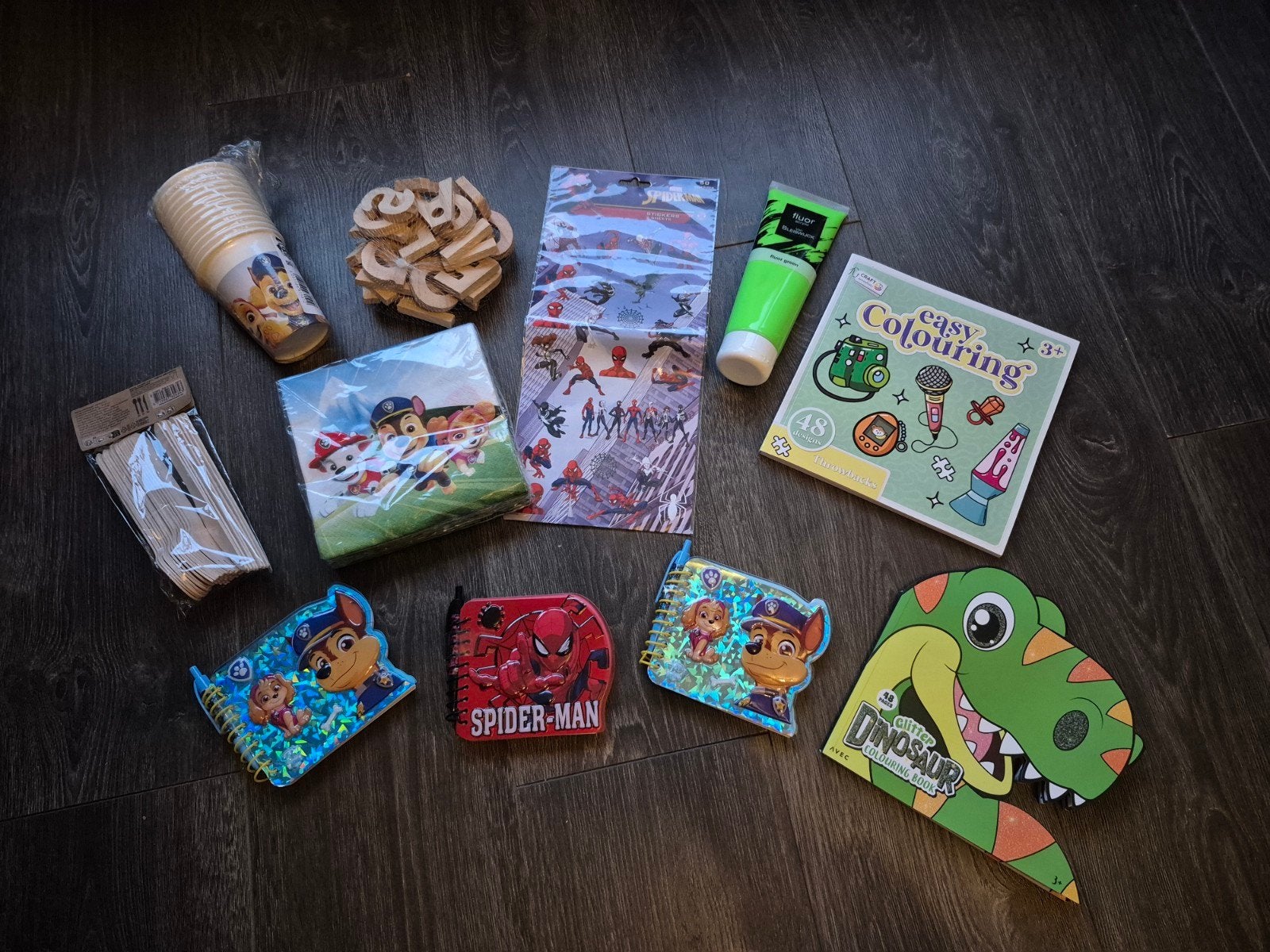 Knutsel- en feestartikelen set voor kinderen, Dieren, Nieuw, Meerkleurig, Knutselset