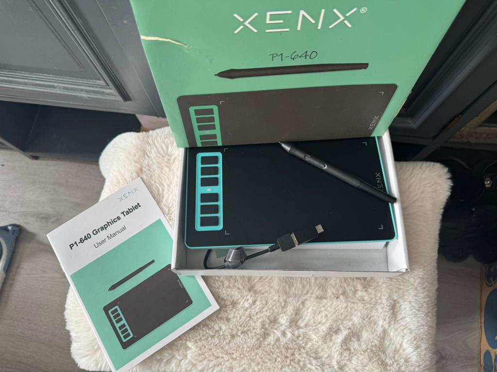 Nieuw XENX P1-640 grafisch tekentablet - Ongebruikt!, Computers en Software, Tekentablets, Ophalen of Verzenden, Nieuw, Bedraad