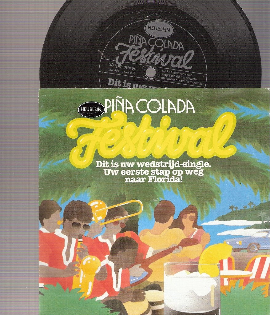 Pina Colada Flex reclame single-op weg naar Florida, Ophalen, Gebruikt, Overige typen