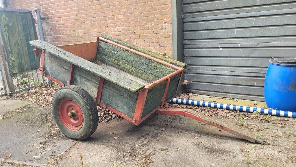 Boerenkar - Boerenwagen, Ophalen, Gebruikt