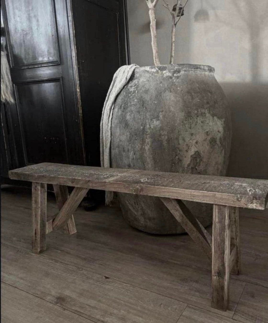 ~Stoer Sober Landelijk Houten Bankje~, Ophalen of Verzenden, Nieuw