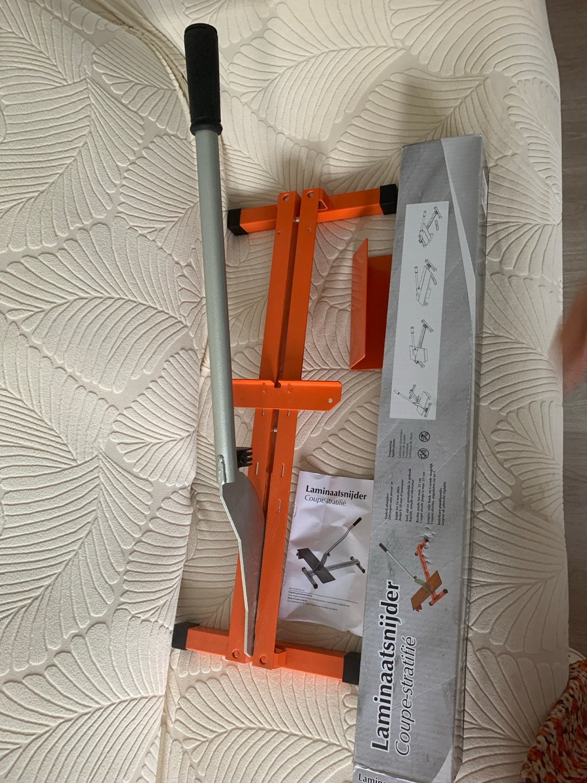 Nieuwe laminaatsnijder in doos, Ophalen of Verzenden, Nieuw, Snijgereedschap, Overige merken