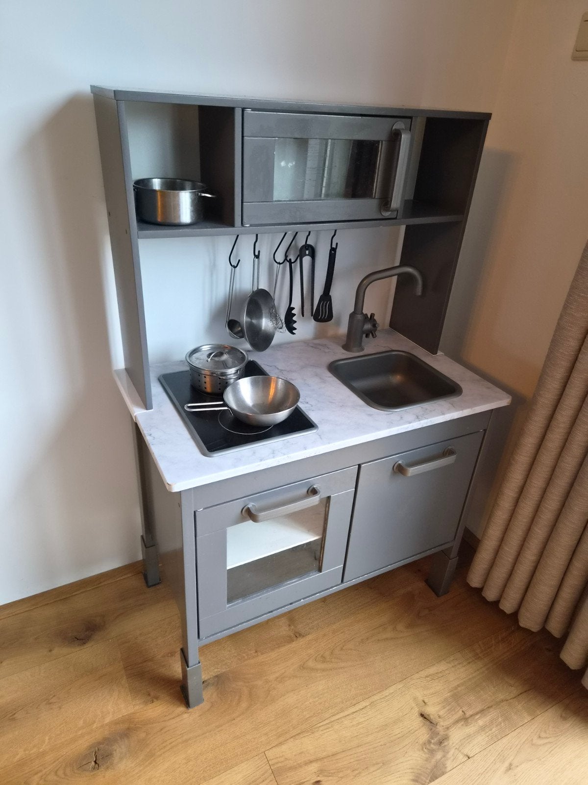 IKEA Duktig Speelkeuken met accessoires, Ophalen, Gebruikt, Hout, Speelkeuken