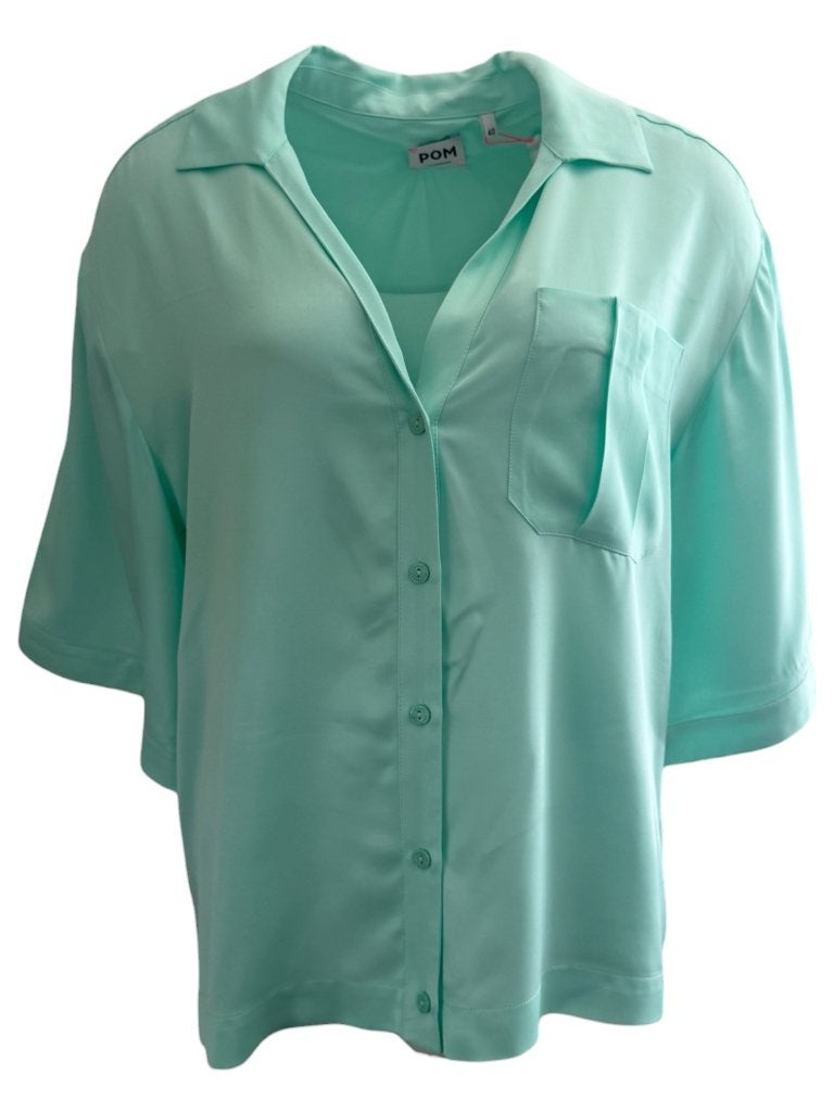 Pom Amsterdam blouse NIEUW S, Maat 38/40 (M), Nieuw, Ophalen of Verzenden, Groen