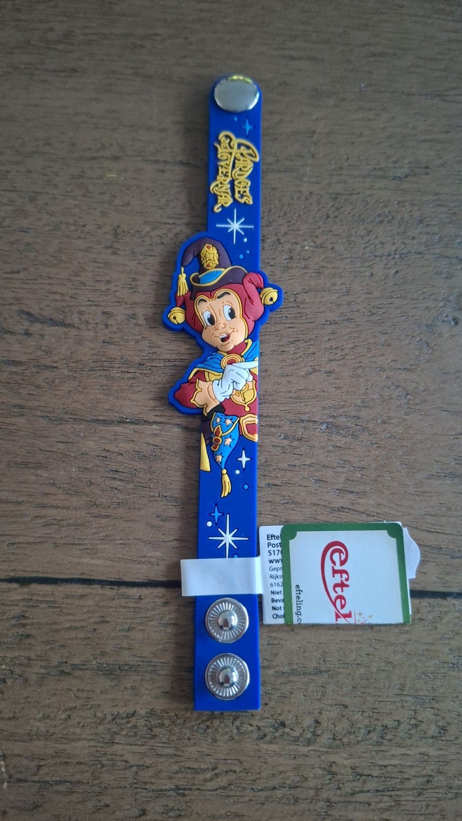 Pardoes Efteling naambandje, Ophalen of Verzenden, Nieuw, Overige typen