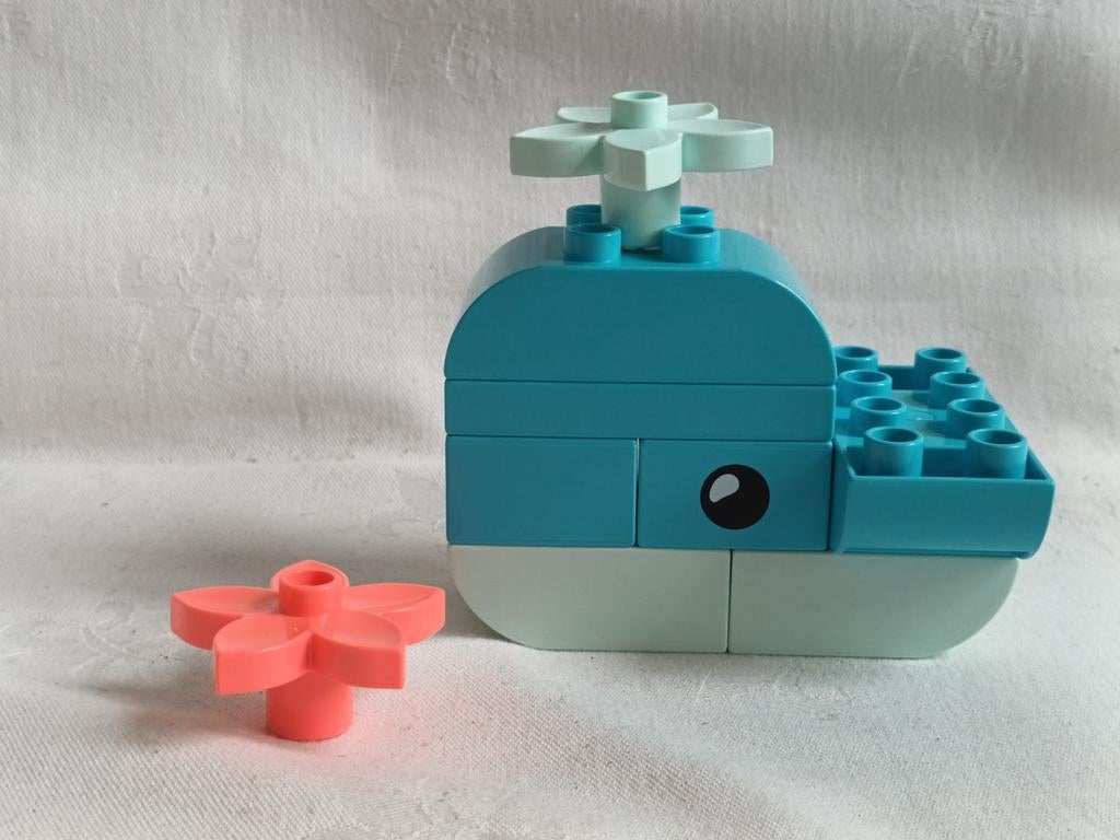 Lego Duplo Walvis 3in1 set 30648, Ophalen of Verzenden, Zo goed als nieuw, Complete set, Duplo