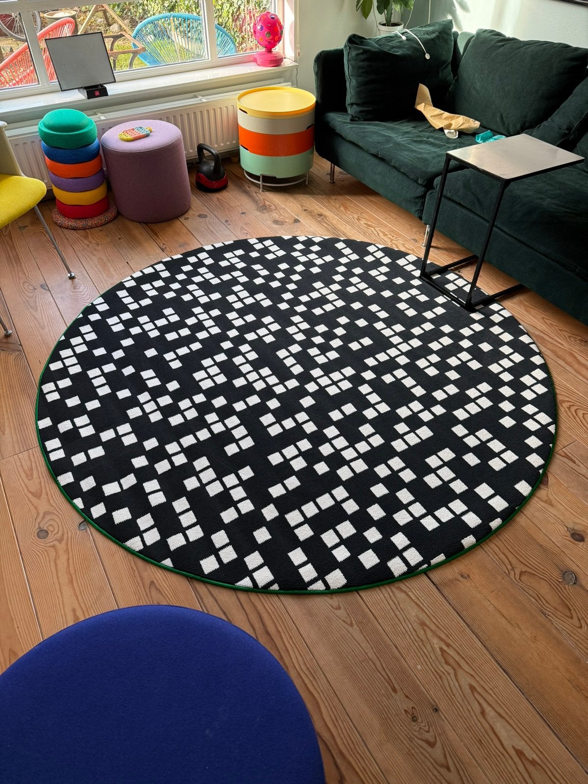 Ikea Brannboll vloerkleed, Huis en Inrichting, Ophalen, 150 tot 200 cm, Rond, Nieuw