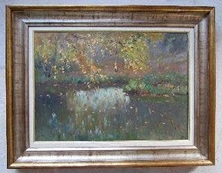 ==ARIS KNIKKER 1887-1962===vroeg impressionistisch werk==, Antiek en Kunst, Ophalen of Verzenden