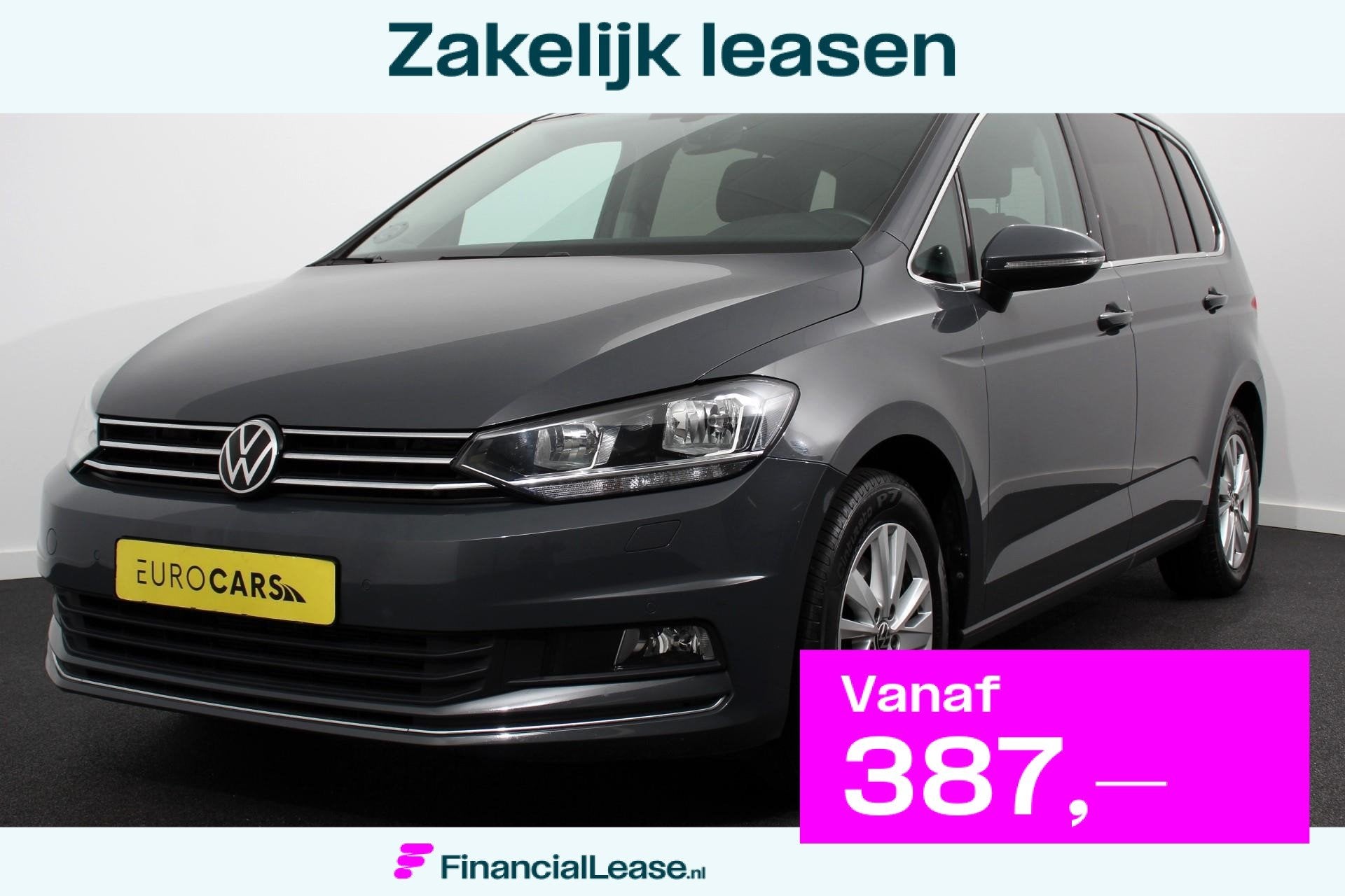 Volkswagen Touran 1.5 TSI DSG Highline 7p Navigatie Apple Ca, 15 km/l, 4 cilinders, 150 pk, 7 stoelen