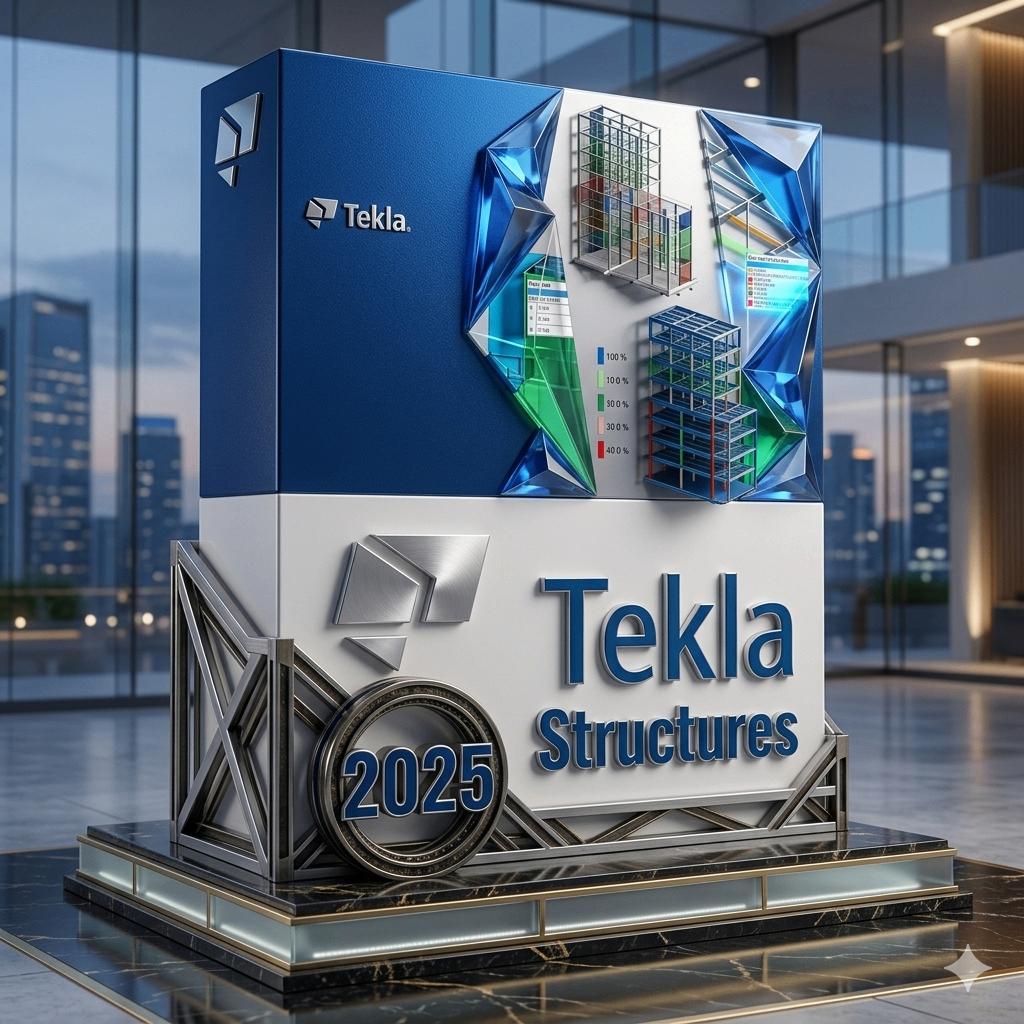 Tekla Structures  2025, Computers en Software, Ontwerp- en Bewerkingssoftware, Nieuw, Windows, Ophalen