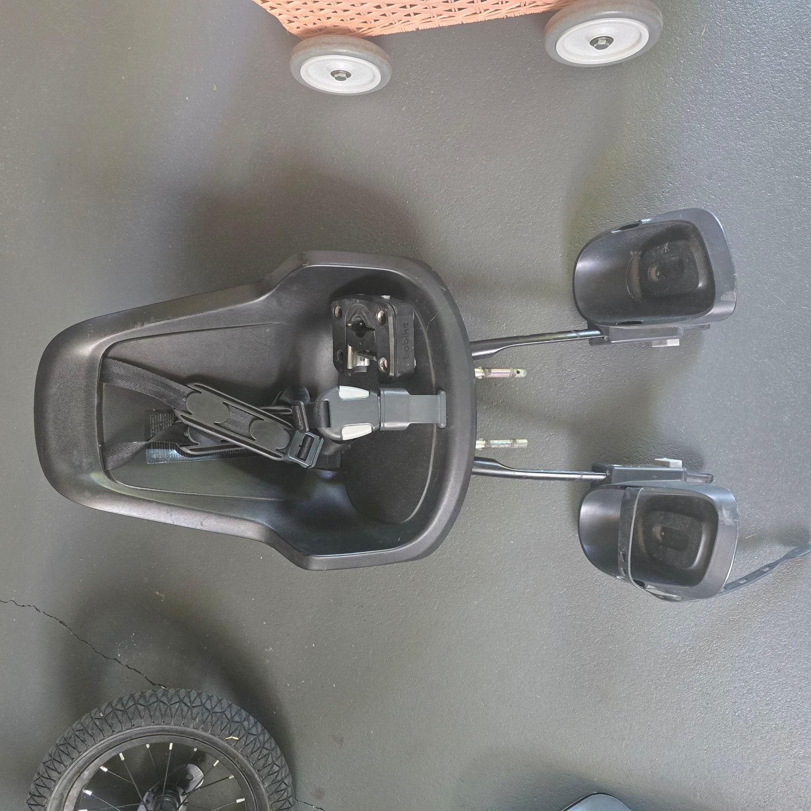 Bobike voorzitje met windscherm, Ophalen