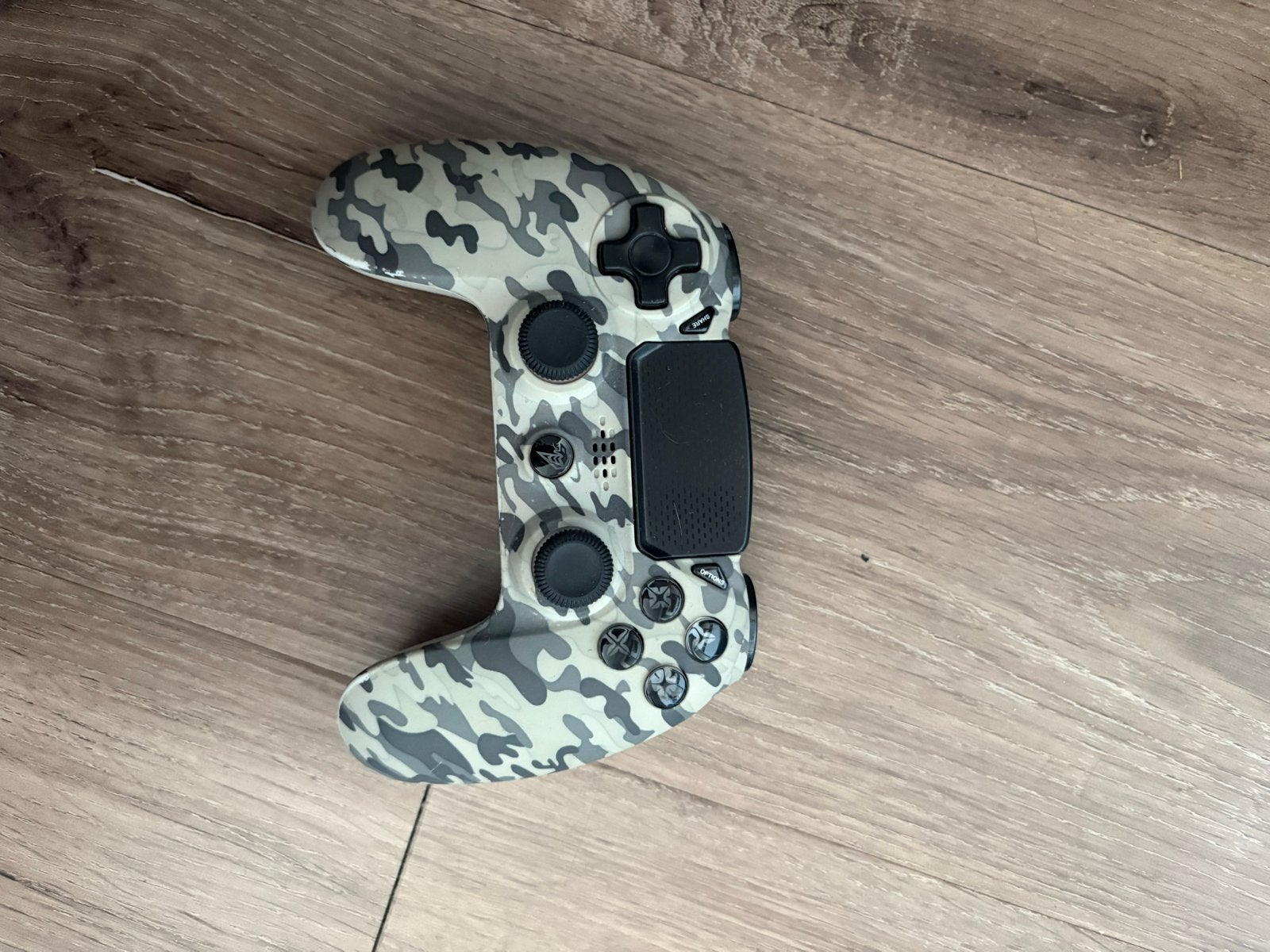 PlayStation 4 Controller - Camouflage en Zwart, Ophalen of Verzenden, Gebruikt, Controller, PlayStation 4