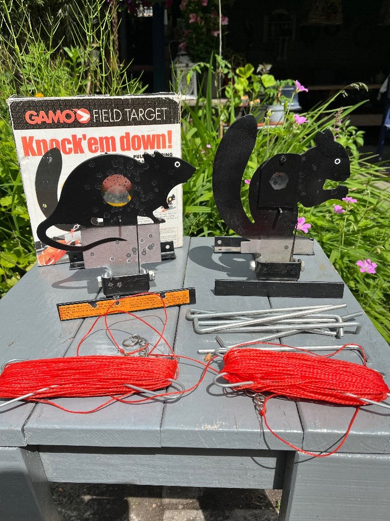 Knock m down Gamo, Sport en Fitness, Ophalen, Gebruikt