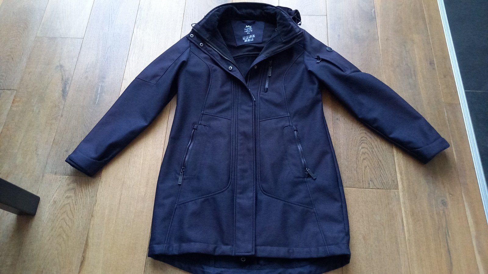 Human Nature Softshell Jas Dames - Maat XL, Blauw, Maat 46/48 (XL) of groter, Ophalen of Verzenden, Human Nature