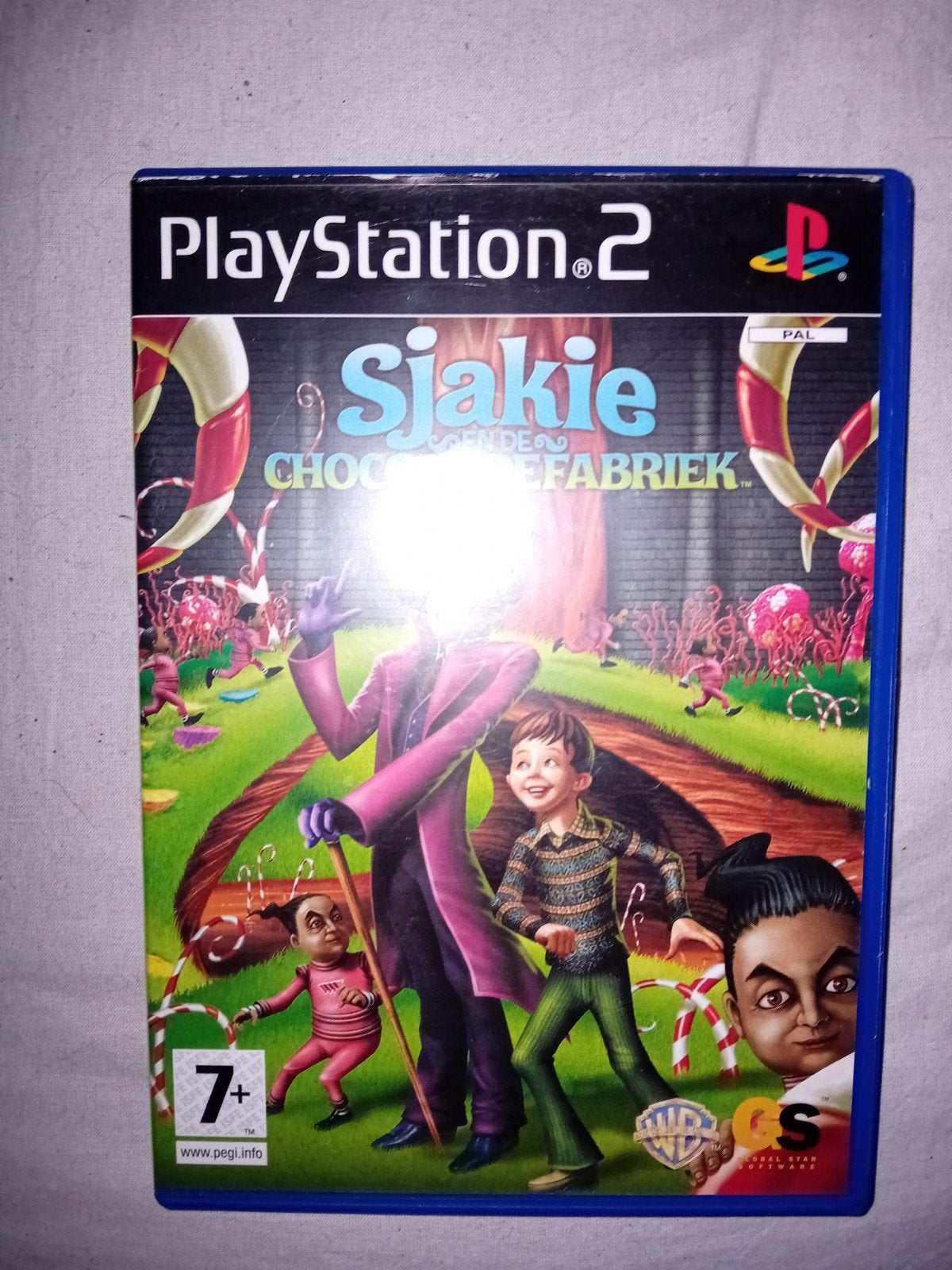 Sjakie en de Chocoladefabriek - PlayStation 2, Avontuur en Actie, Gebruikt, 1 speler, Ophalen of Verzenden