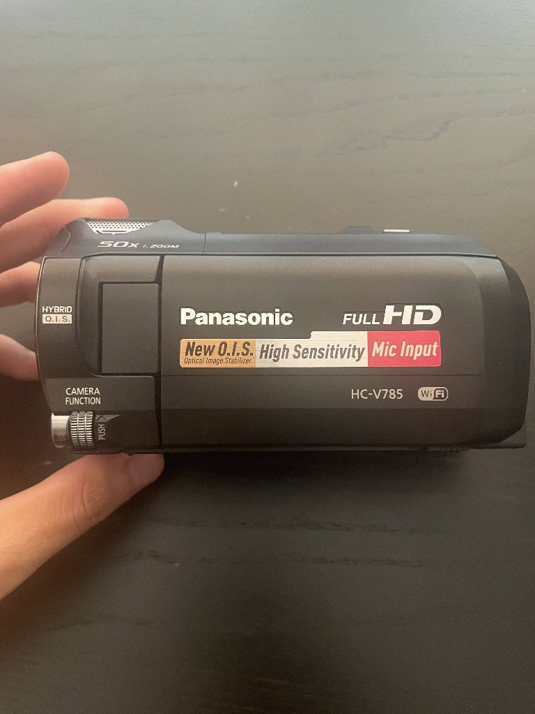 Panasonic HC-V785 Full HD Camcorder 50x Zoom + Tas, Full HD, Panasonic, 20x of meer, Ophalen of Verzenden
