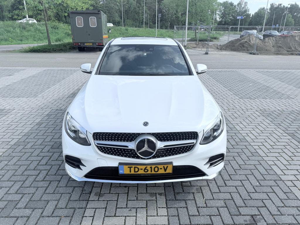 Mercedes-Benz GLC Coupé 250d 204pk 4MATIC 9G-TRONIC 2017 Wit, Auto's, Automaat, 2500 kg, Wit, Diesel