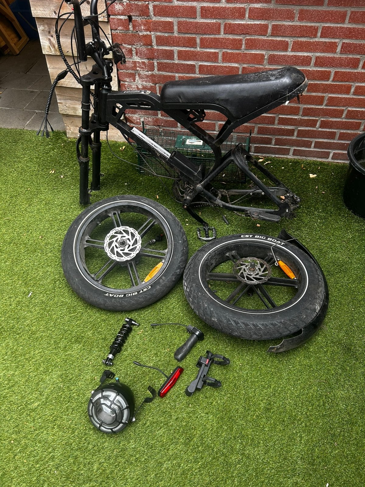 Fatbike voor onderdelen vaste prijs €50,- euro, Fietsen en Brommers, Minibikes, Midibikes en Pitbikes, Ophalen of Verzenden, Zo goed als nieuw