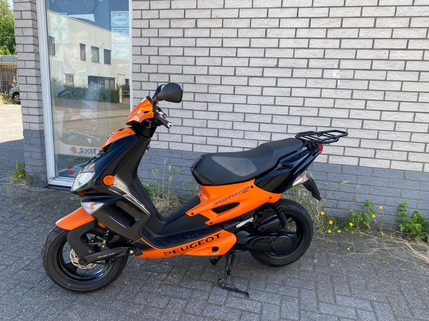2-TAKT ALS NIEUWE PEUGEOT SPEEDFIGHT 2 45KM BROM BJ2007 1100, Fietsen en Brommers, Scooters | Peugeot