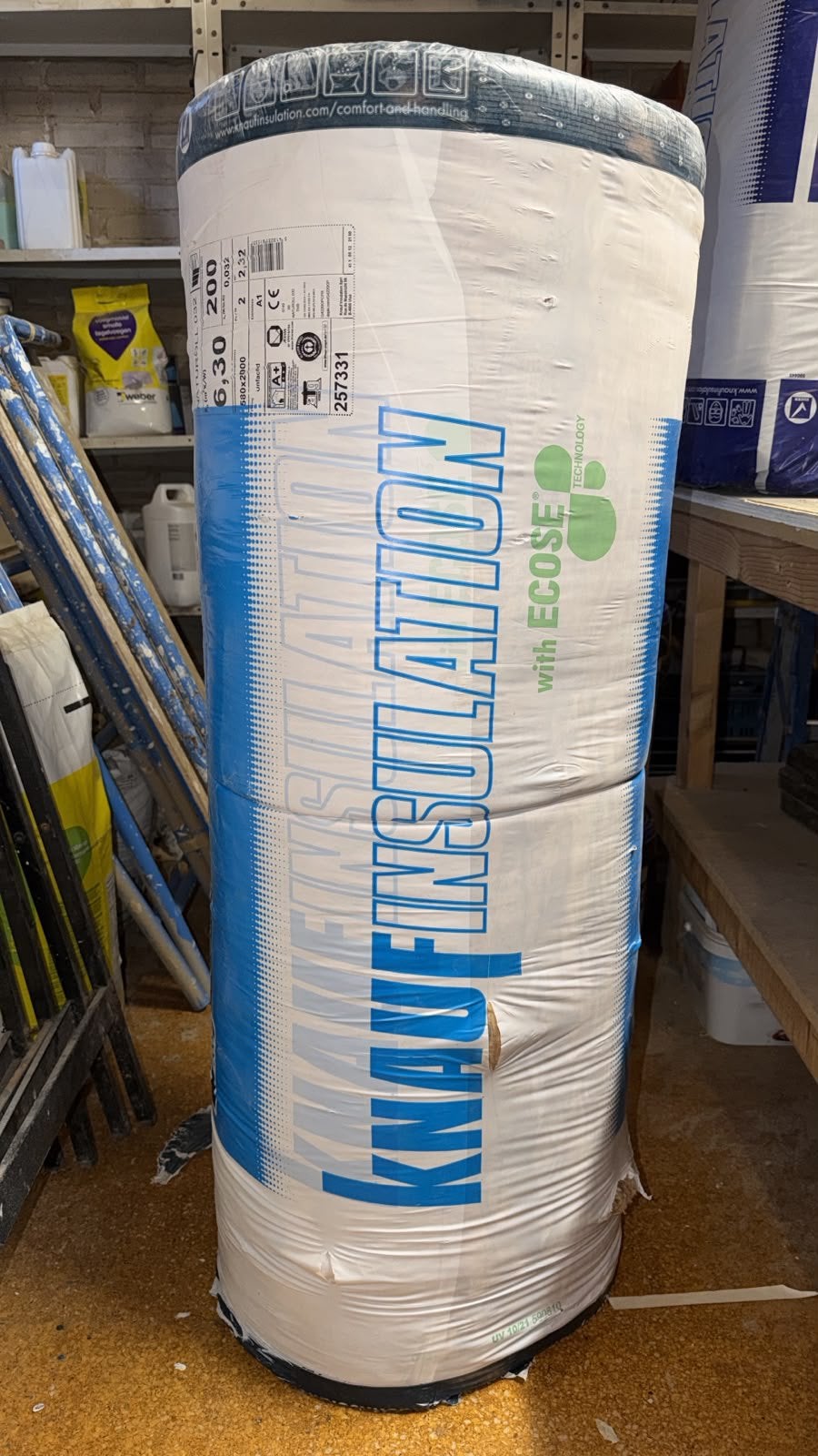 Knauf isolation ecose, Ophalen, 4 tot 8 cm, Nieuw, 5 tot 10 m²
