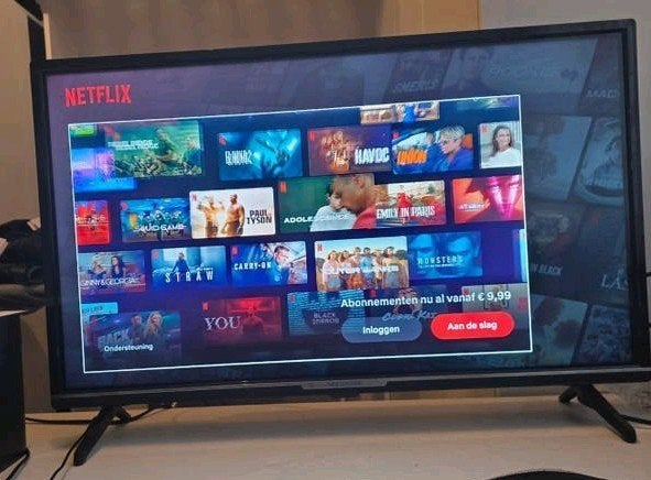 Medion Smart TV 32 inch (80 cm), Ophalen, Zo goed als nieuw, 80 tot 100 cm, Smart TV